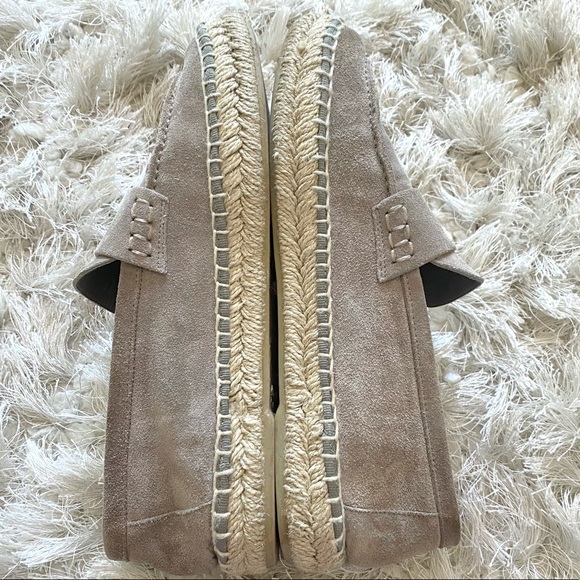 VINCE taupe Daria loafer espadrilles - Picture 3 of 6